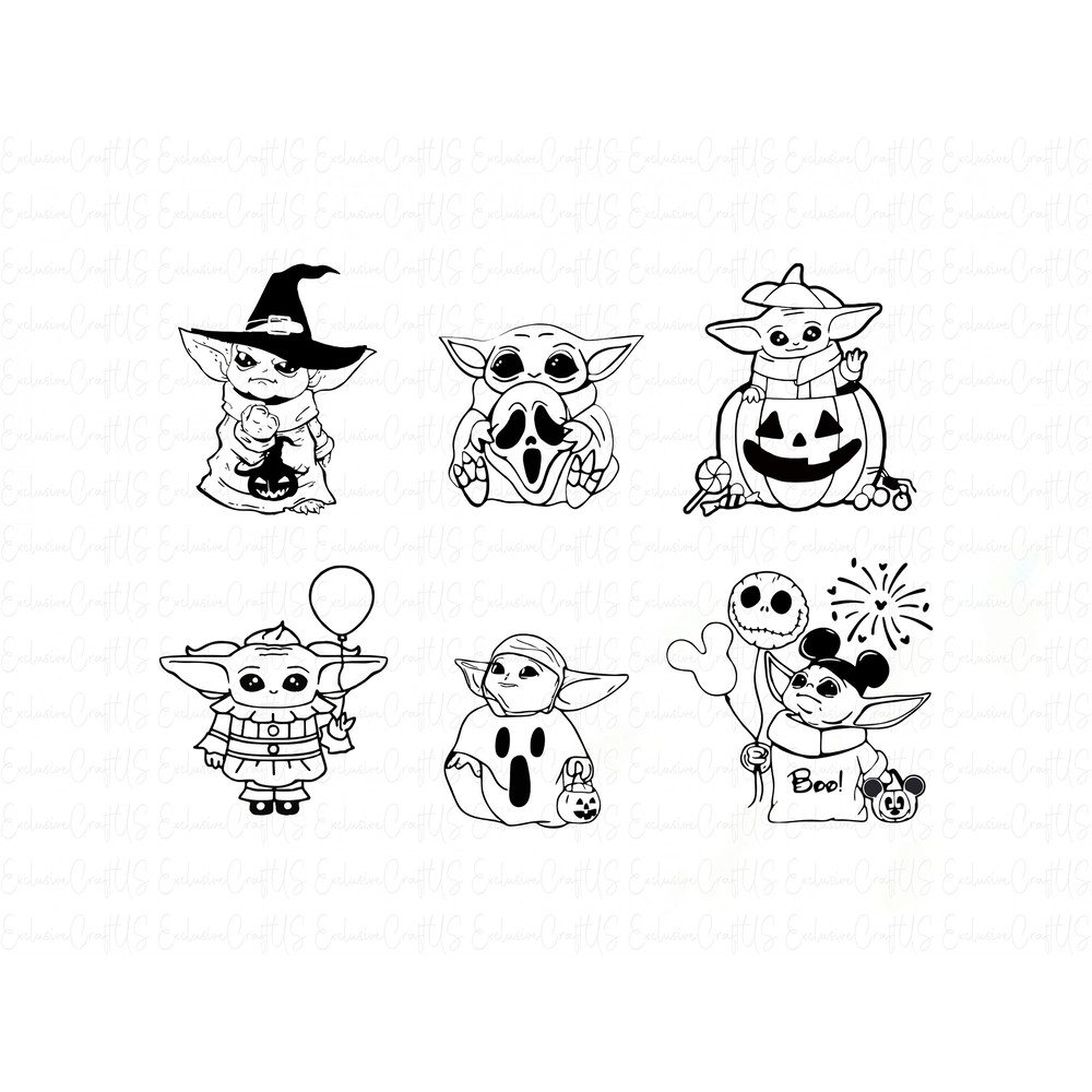 Bundle Halloween Costumes Svg, Happy Halloween SVG, Trick Or Treat Svg, Spooky Vibes Svg, Fall Svg, Png, Dxf Files For Cricut Sublimation - 2.jpg