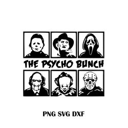 psycho bunch horror characters svg cut file , cheap svg , halloween , scary movies , horror movie , psycho bunch , cheap