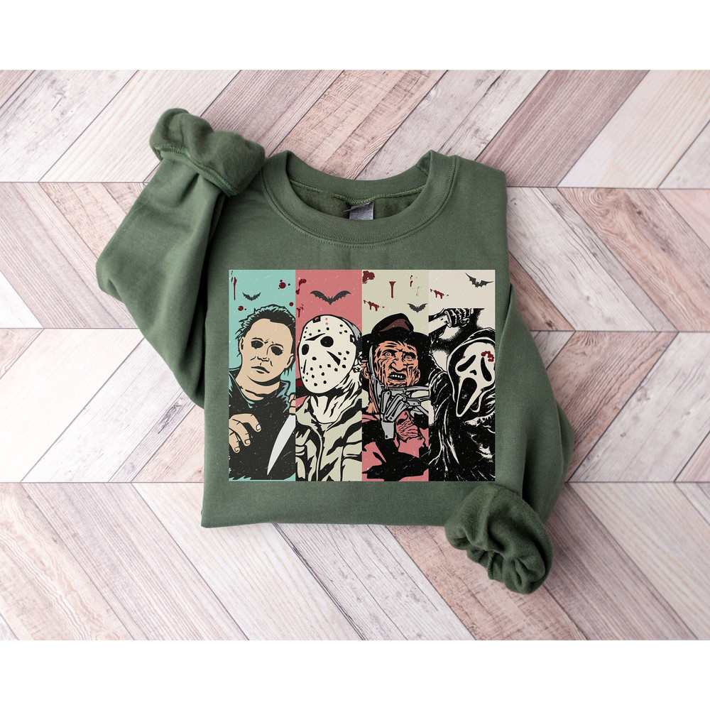 Horror movie Halloween Scream Jason Spooky Shirt Design PNG, Halloween png, Groovy sublimation, Retro Halloween png, Sublimation design - 1.jpg