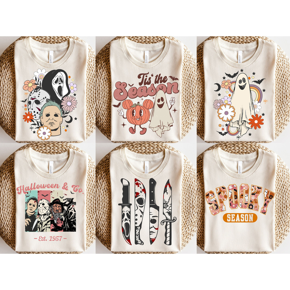 Retro Halloween Png Bundle, Retro Halloween Png, Retro Halloween Png, Groovy Sublimation PNG, Spooky Season Png, Trendy Halloween Png - 1.jpg