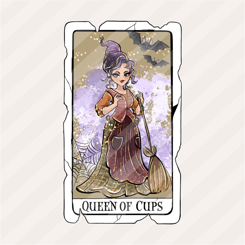 Retro Halloween Tarot Card Png Bundle, Retro Halloween Png, Horror Tarot Card Png, Sanderson Sister Png, Spooky Season Png, Trendy Halloween - 8.jpg