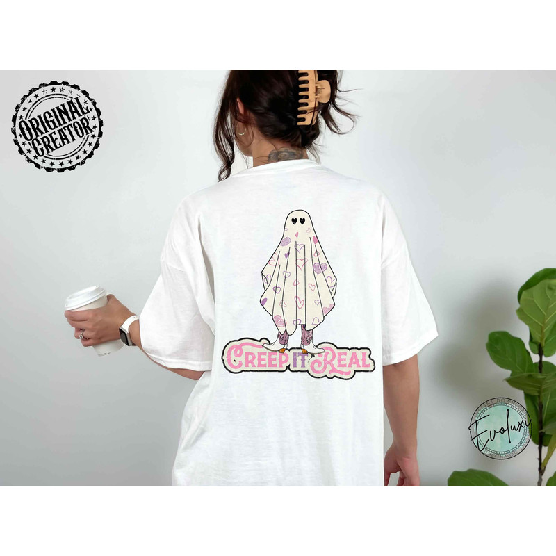 Creep It Real Png, Halloween Png, Retro Halloween, Sublimation File, Scary, Spooky, Retro PNG, Scary Png, Spooky Png, Halloween floral PNG - 5.jpg