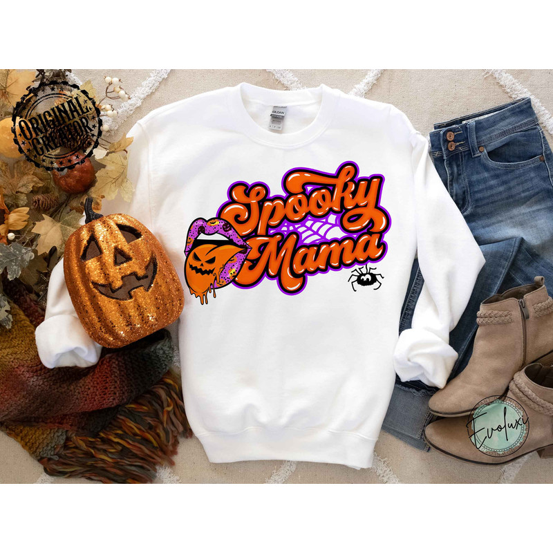 Halloween Png Spooky Mama Png Halloween Sublimation Design Retro Halloween Png Fall Png Spooky Png Ghost Png, Digital Download - 2.jpg