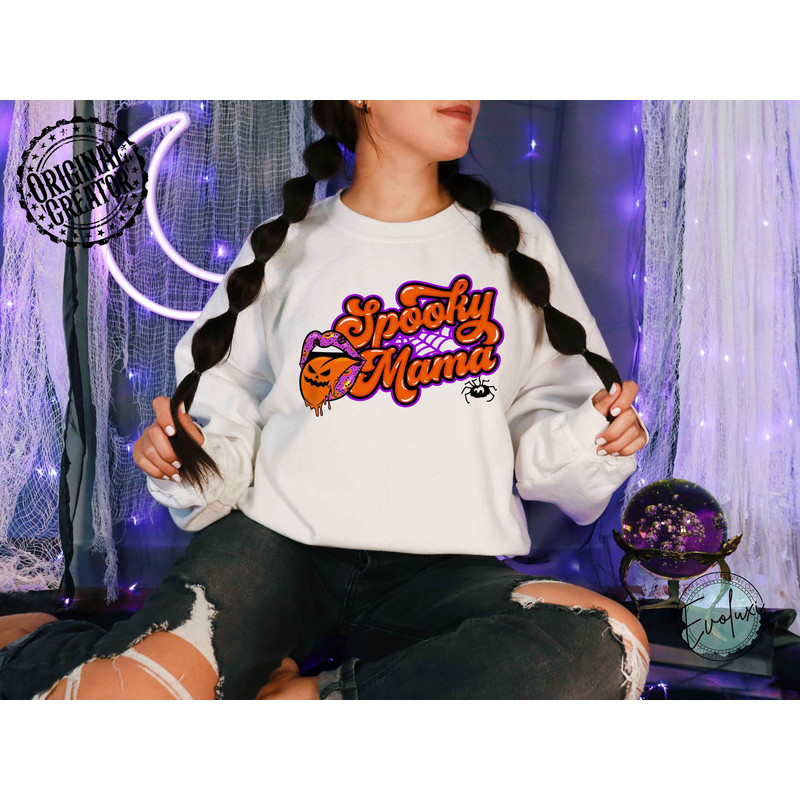 Halloween Png Spooky Mama Png Halloween Sublimation Design Retro Halloween Png Fall Png Spooky Png Ghost Png, Digital Download - 3.jpg