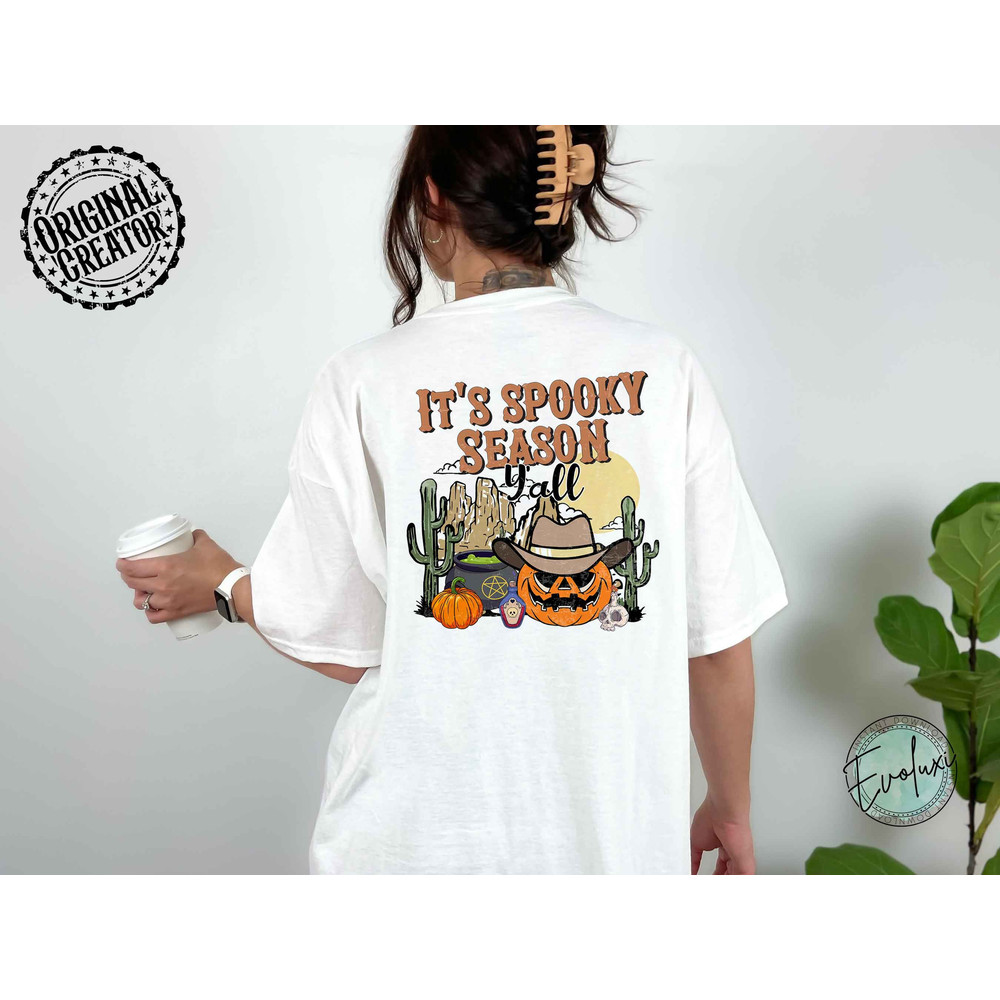 Halloween PNG, It's Spooky Season Y'all, Spooky Season Png, Spooky Season Ghost, Halloween sublimation, pumpkins png, Retro ghost png - 5.jpg