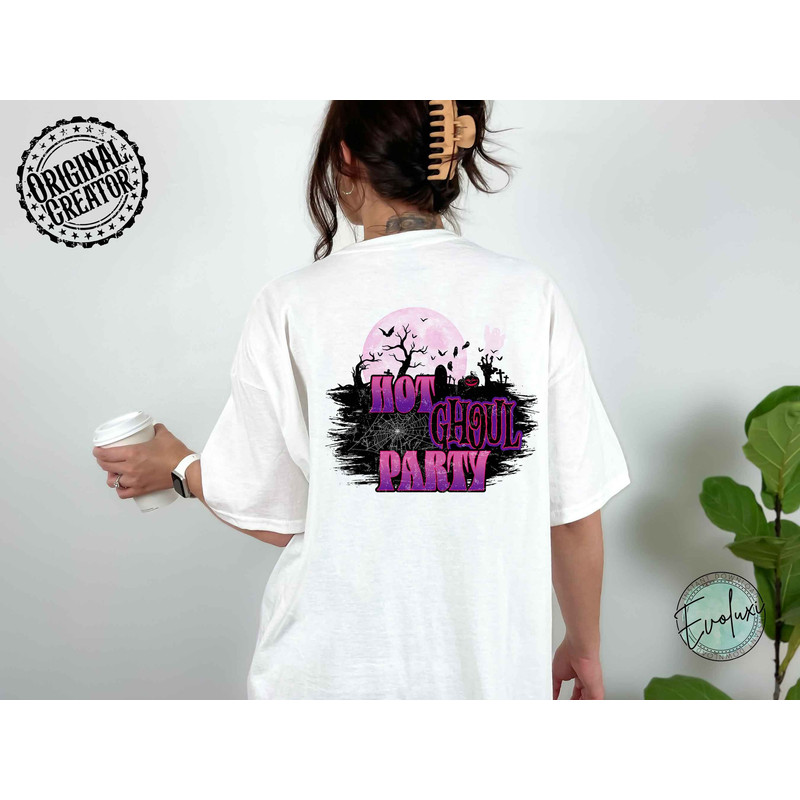 Hot Ghoul Party PNG, Horror Movies Png, Halloween png, Horror movie Halloween Scream Jason Spooky Shirt Design PNG, Halloween Design Party - 5.jpg