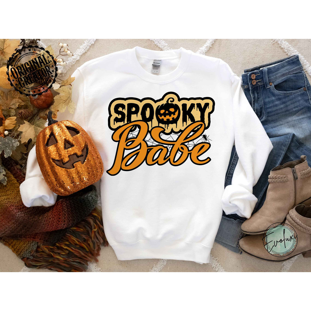 Spooky Babe PNG, Halloween PNG, Halloween Sublimation, Spooky PNG, Sublimation Design, Halloween Svg, Spooky Sublimation, Cute Ghost Png - 2.jpg