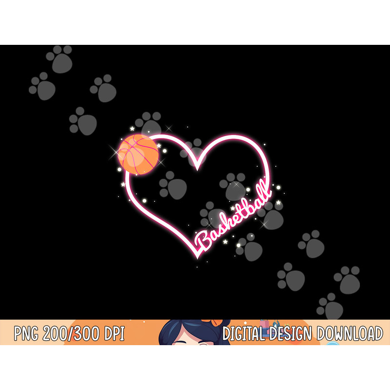 I Love Basketball, Girl Basketball Player Heart png, sublimation copy.jpg