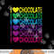 I Love Chocolate - I Heart Chocolate - Rainbow png, sublimation copy.jpg