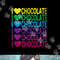 I Love Chocolate - I Heart Chocolate - Rainbow png, sublimation copy.jpg