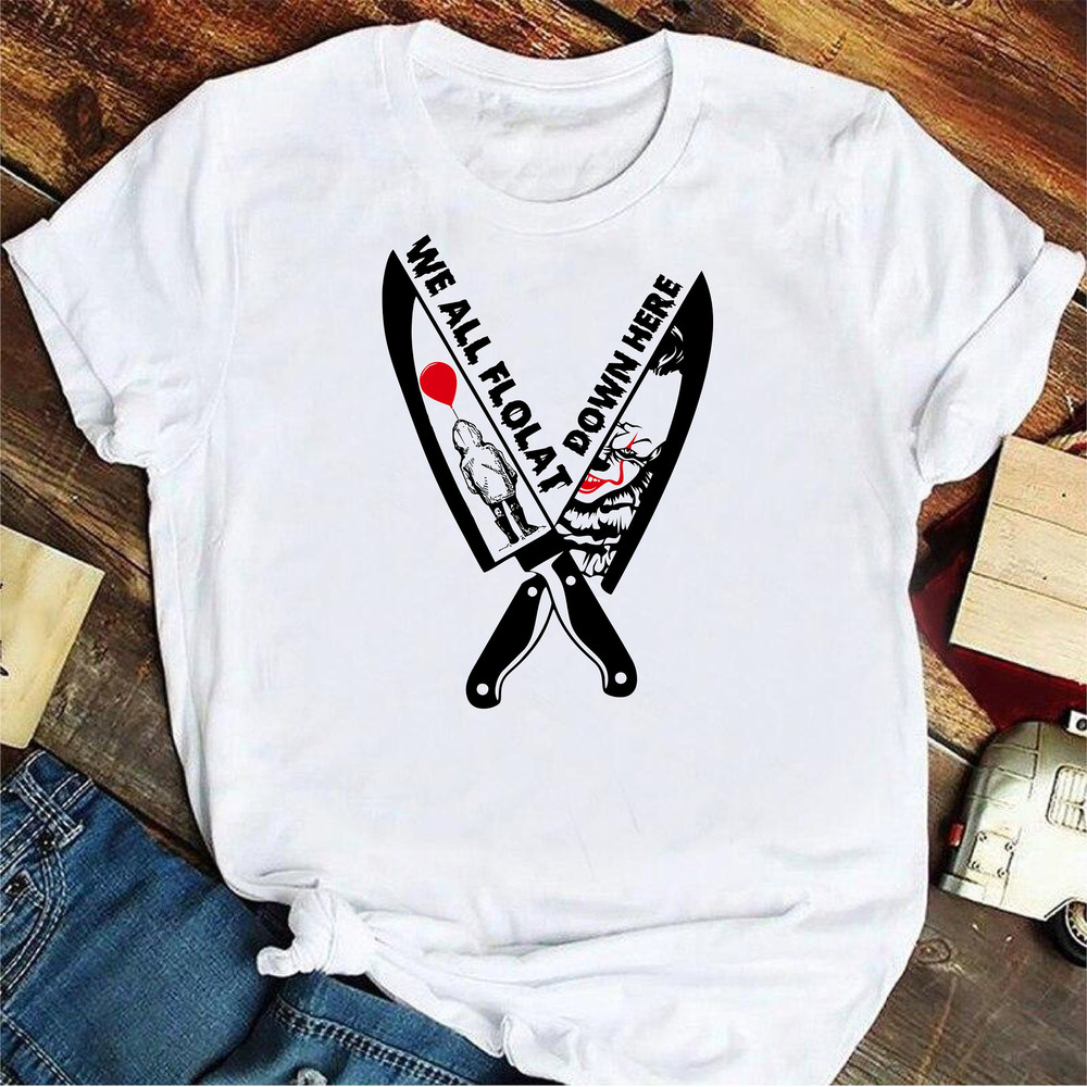 Horror movie characters in knives Svg, Halloween Svg, Michael Myers Svg, Pennywise SVG, Scream Svg, Chucky, Horror movie, Halloween Svg - 2.jpg