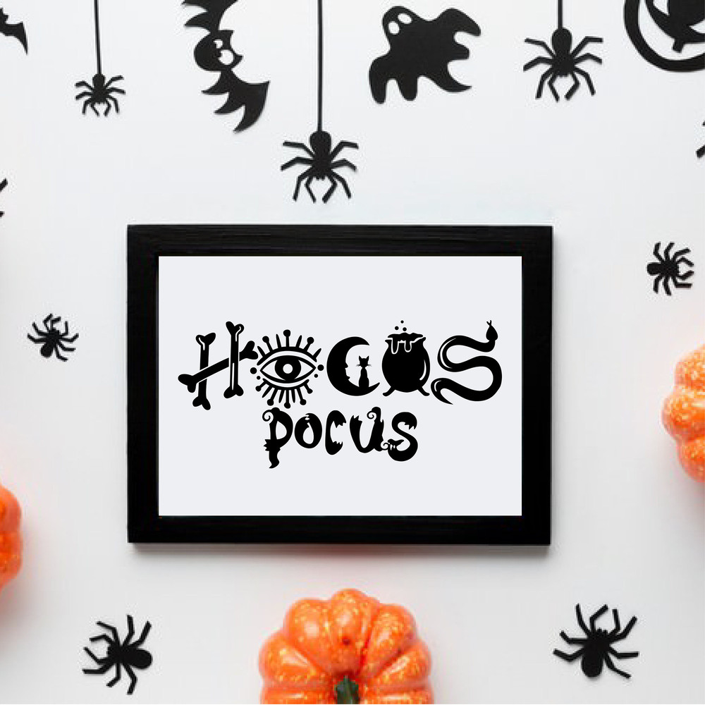Hocus Pocus SVG, Cricut, Hocus Pocus Clipart, Snake Svg, Black Cat Svg, Witch's Cauldron, Halloween svg, Silhouette Cut Files - 4.jpg