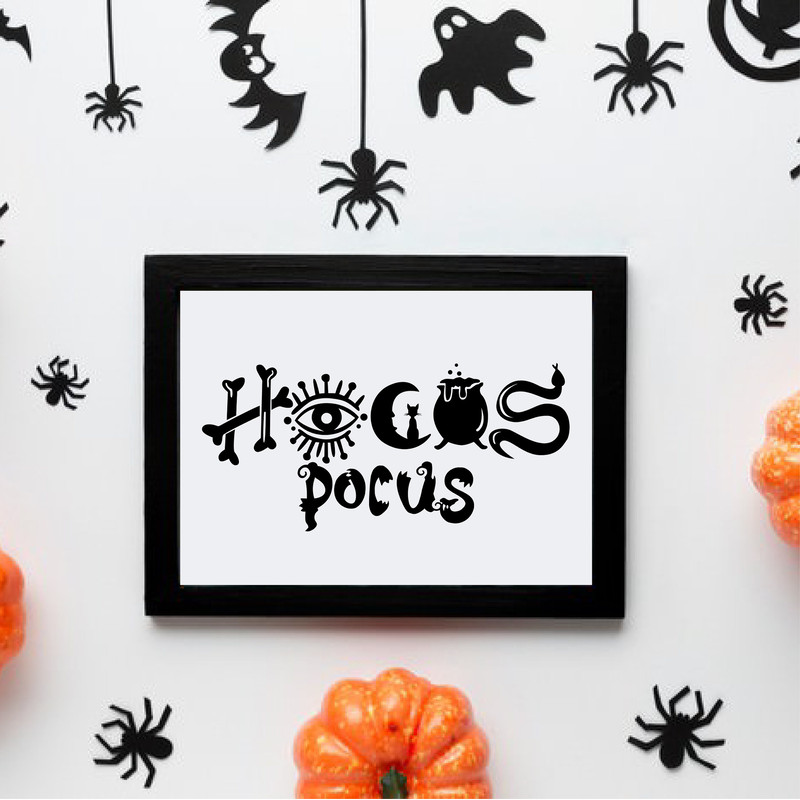 Hocus Pocus SVG, Cricut, Hocus Pocus Clipart, Snake Svg, Black Cat Svg, Witch's Cauldron, Halloween svg, Silhouette Cut Files - 4.jpg