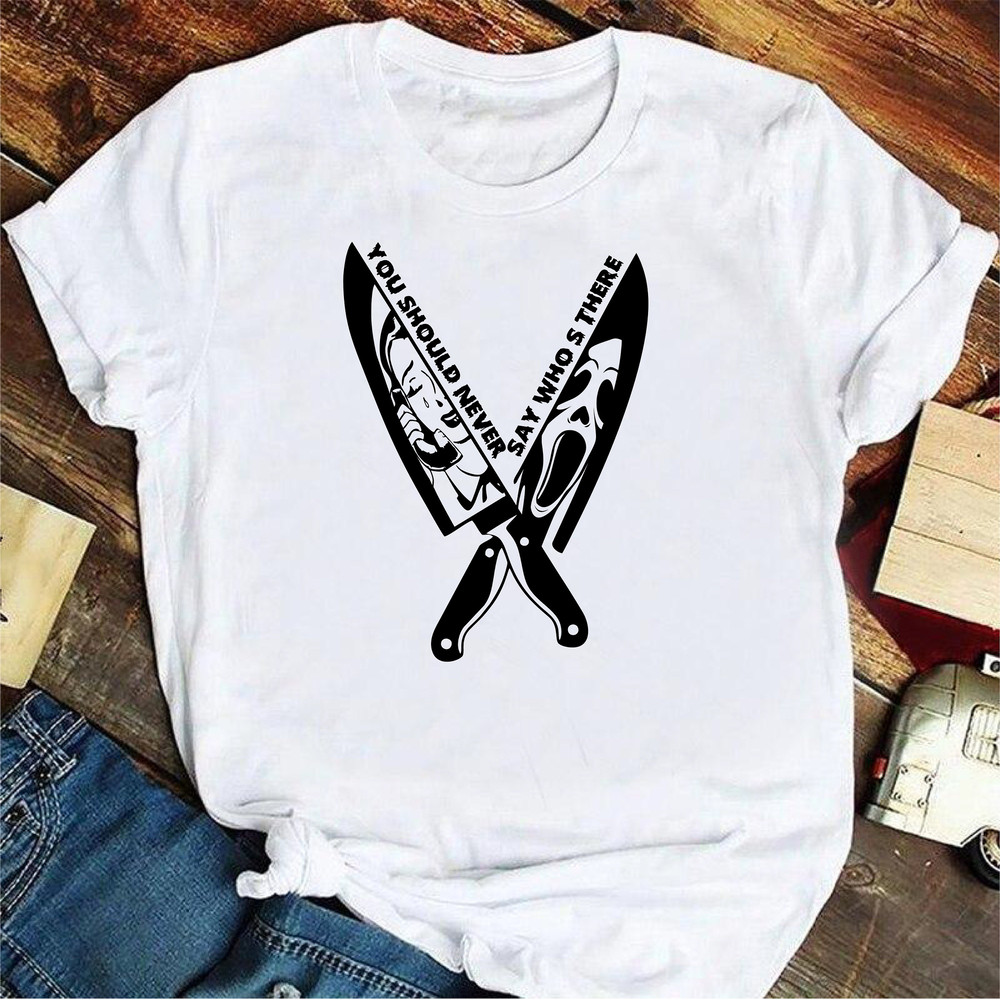 Horror movie characters in knives Svg, Halloween Svg, Michael Myers Svg, Pennywise SVG, Scream Svg, Chucky, Horror movie, Halloween Svg - 3.jpg