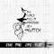 Witch Svg, In a World of Princesses Be a Witch svg, Horror Svg, Gothic Svg, Halloween svg, Halloween T shirt svg Cut File Cricut - 1.jpg