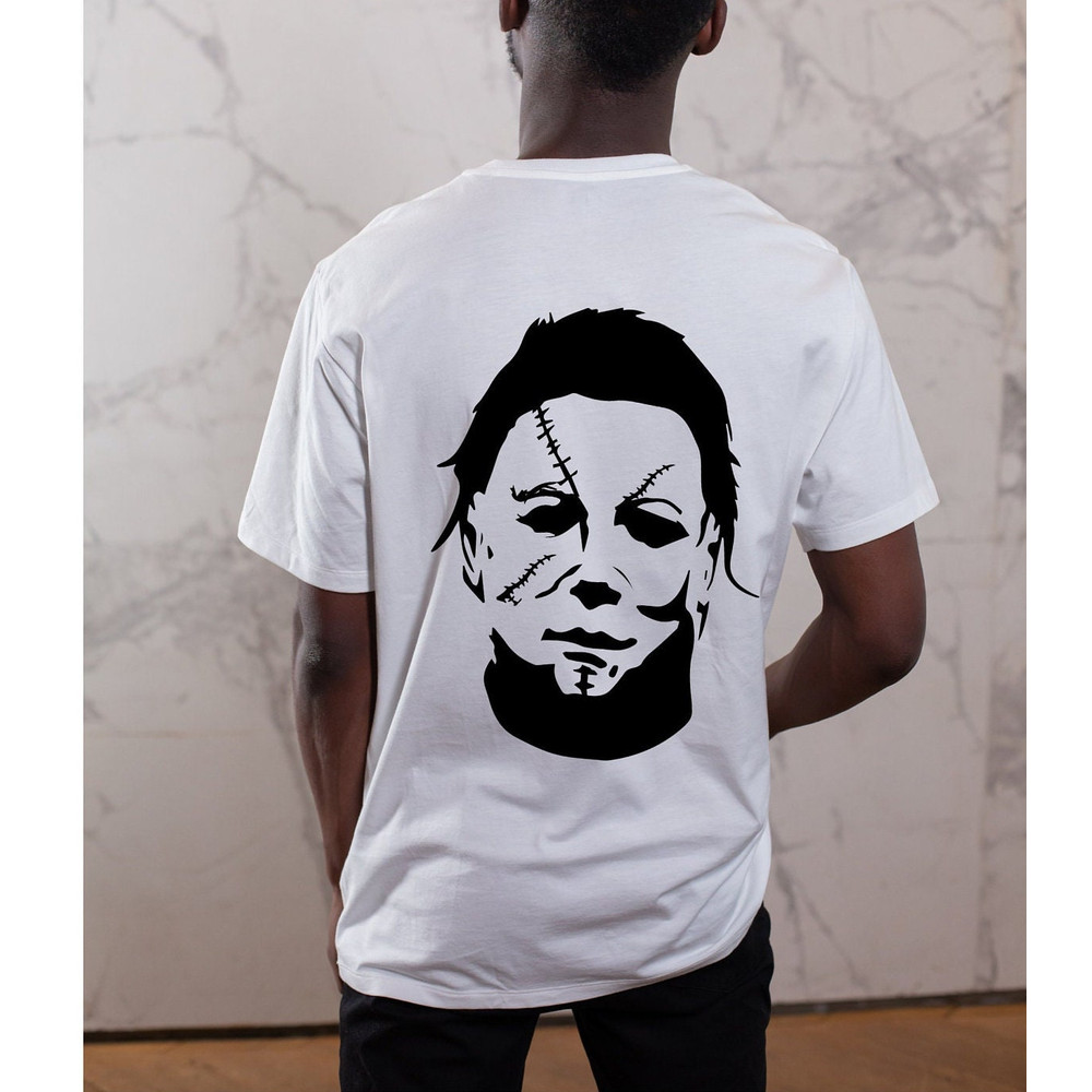 Micheal Myers Face Svg, Halloween Svg, Horror Svg, Stitched Face Svg File for Cricut, Digital Download - 2.jpg