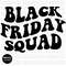 Black Friday Squad wavy letters, digital design 3 files PNG ,SVG, DXF - 1.jpg