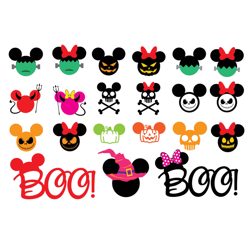 Halloween SVG Bundle - Mouse SVG Halloween - Not-So-Scary Halloween, Mouse Head SVG, Mouse Halloween svg, Halloween Cartoon svg - 1.jpg