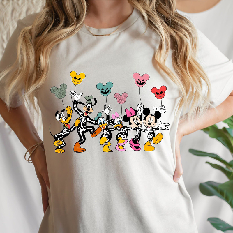 Happy Halloween png, Mouse And Friends, Trick Or Treat, Spooky Vibes png, Boo , Fall png, png, Png Files For Cricut Sublimation - 1.jpg