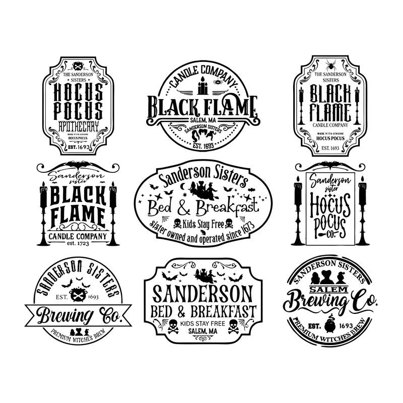 Hocus Pocus SVG Bundle, Sandersonn Sisterss SVG, Hocus Pocu Clipart, Hocus Pocus SVG Bundle , Halloween Svg Bundle, Witches Svg - 1.jpg