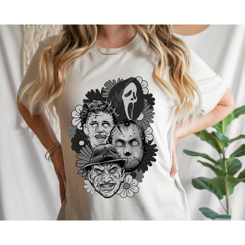 Horror movie Halloween Scream Jason Spooky Shirt Design PNG, Halloween png, Horror png, Sublimation design, png for shirts, Retro Png - 2.jpg