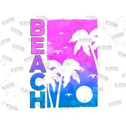 beach png, sublimation design, summer png, i love summer png, western png, vacation png, summer cutting file design, dig