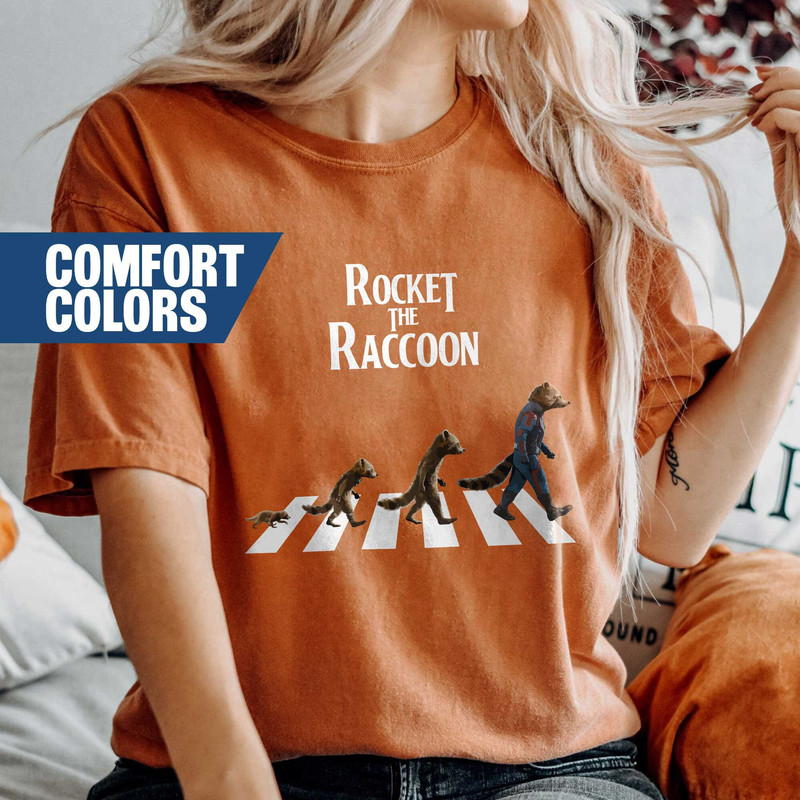 Comfort Colors® Guardians of The Galaxy Vol 3 Rocket Raccoon Batch 89 89P13 Marvel Avengers MCU Superhero It Really Is Good To Have Friends - 5.jpg