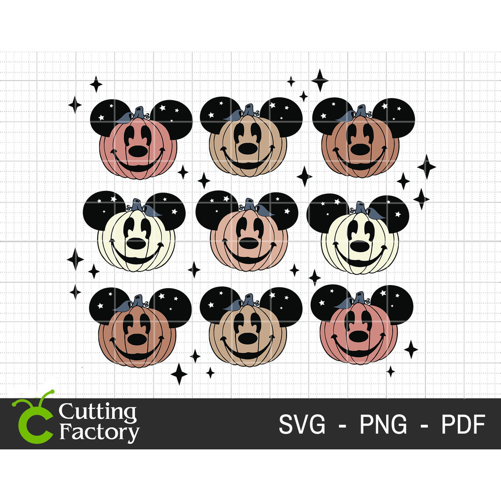 Halloween Pumpkin Svg, Retro Halloween Svg, Mickey Halloween Svg, Halloween Png, Spooky Svg, Trendy Halloween Shirt - 1.jpg