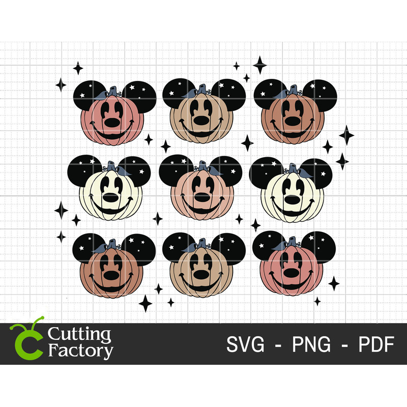 Halloween Pumpkin Svg, Retro Halloween Svg, Mickey Halloween Svg, Halloween Png, Spooky Svg, Trendy Halloween Shirt - 1.jpg