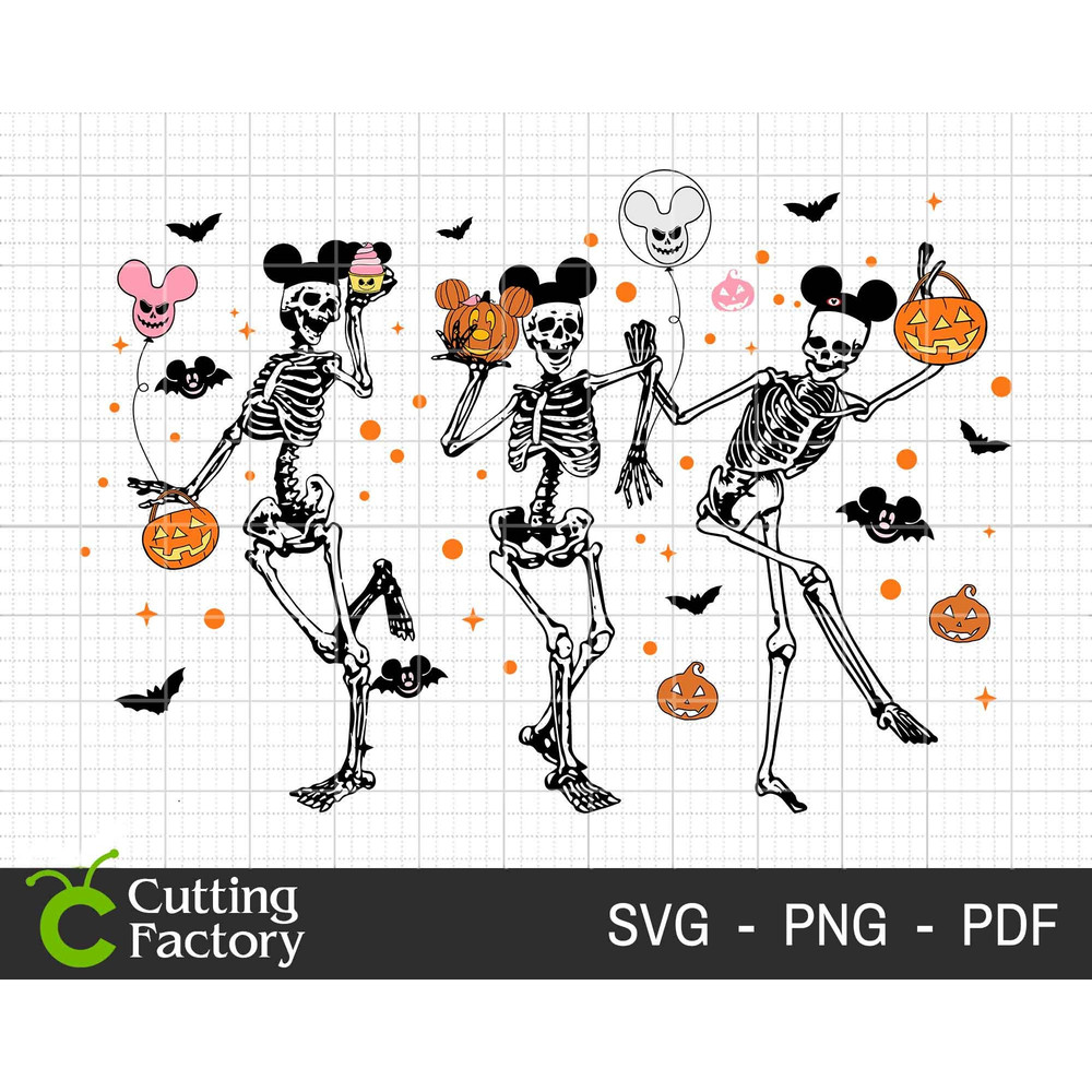 Happy Halloween Skeleton PNG, Halloween Skeleton Png, Halloween Png, Trick Or Treat Png, Spooky Skeleton Png, Spooky Vibes Png, Png File - 1.jpg