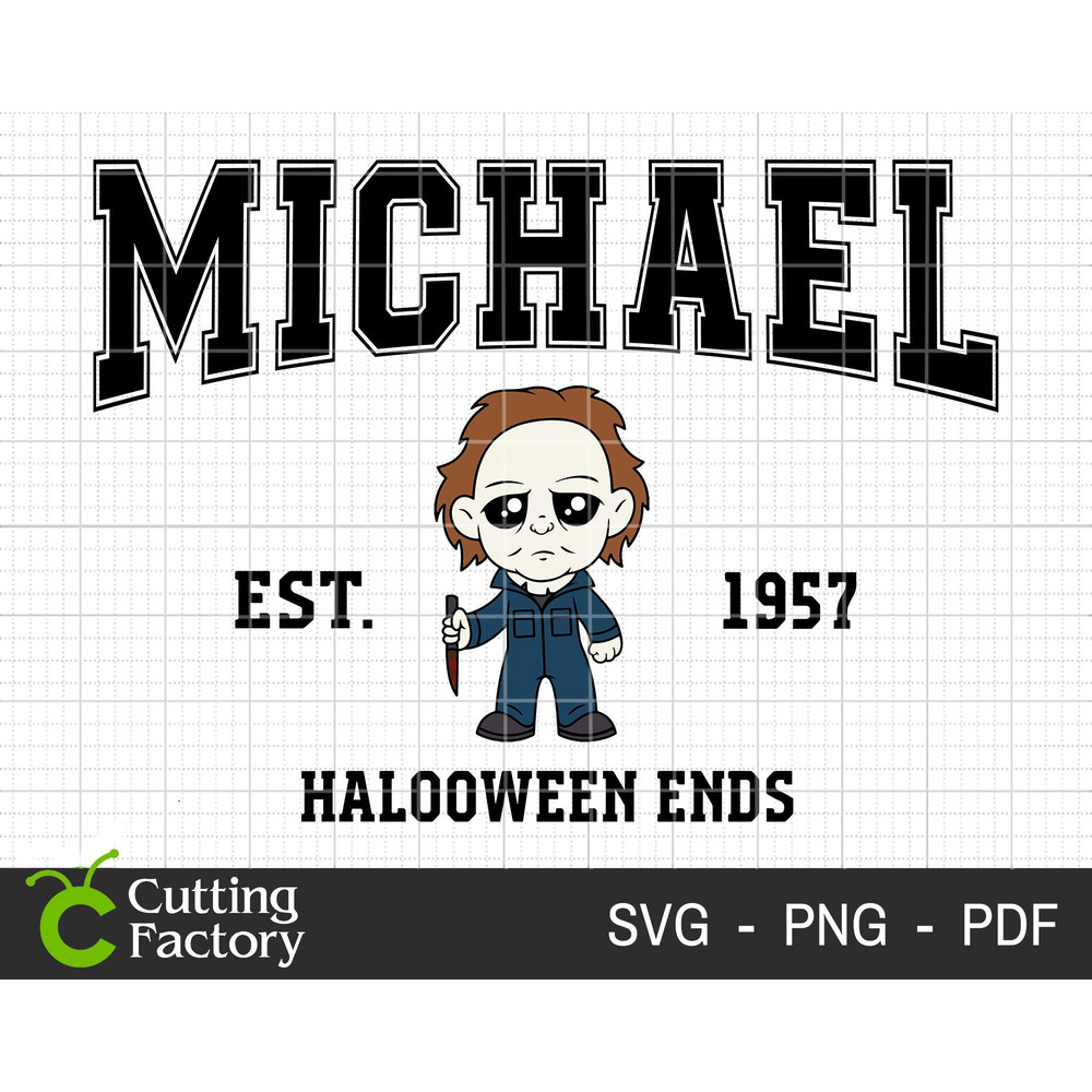Horror Character SVG, Halloween Svg, Halloween Killer Svg, Horror Movie Svg, Trick Or Treat Svg, Spooky Season Svg, Cricut File - 1.jpg