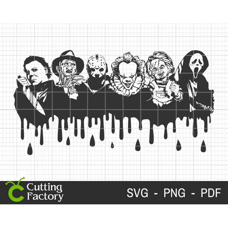 Horror Character SVG, Halloween Svg, Halloween Killer Svg, Horror Movie Svg, Trick Or Treat Svg, Spooky Season Svg, Halloween Blood Svg - 1.jpg