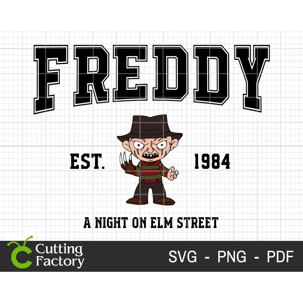 Horror Character SVG, Halloween Svg, Halloween Killer Svg, Horror Movie Svg, Trick Or Treat Svg, Spooky Season Svg, Halloween Svg, Est 1984 - 1.jpg