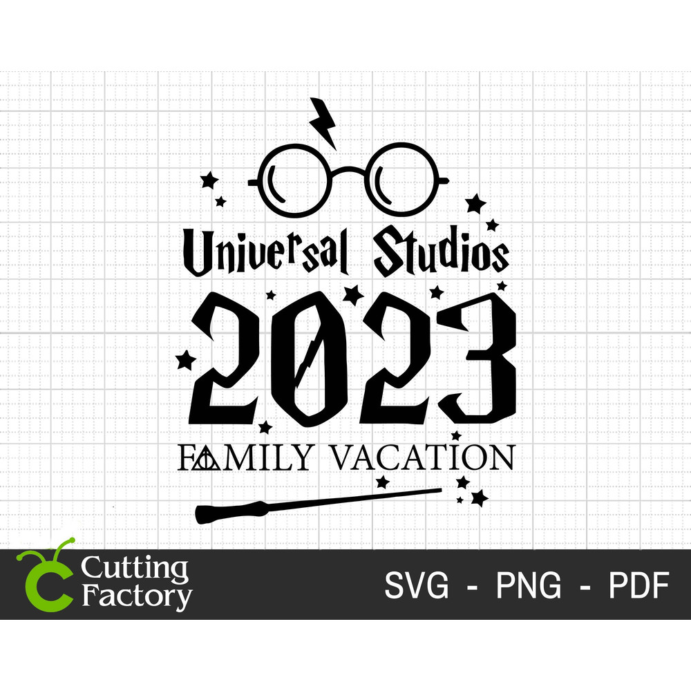 Universal Studios 2023 Family Vacation SVG, Halloween Svg, Magic Universal Studios Svg, Spooky Svg, Family Trip Svg, Magic Wizard Symbols - 1.jpg