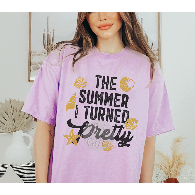 Comfort Colors® The Summer I Turned Pretty Shirt, Summer Cousins Beach Merch, Cousins Beach Y2K Shirt, Belly And Conrad Shirt - 3.jpg