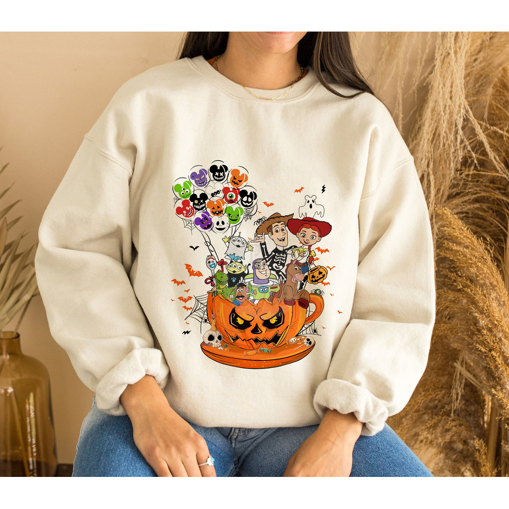 Disney Halloween Balloons Shirt, Halloween Disney Toy Story Shirt, Toy Story Halloween, Disneyworld Shirts Family, Disney Spooky Shirt - 5.jpg
