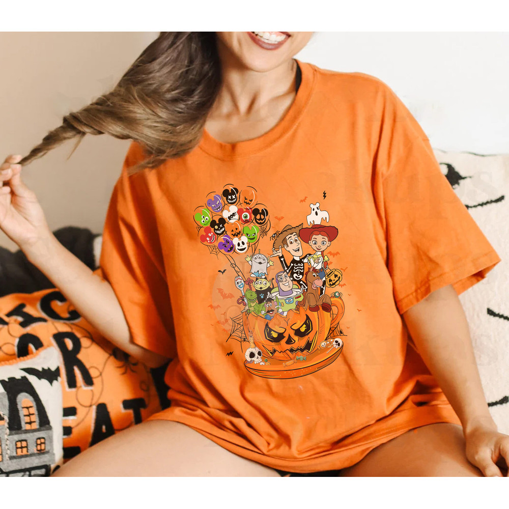 Disney Halloween Balloons Shirt, Halloween Disney Toy Story Shirt, Toy Story Halloween, Disneyworld Shirts Family, Disney Spooky Shirt - 6.jpg
