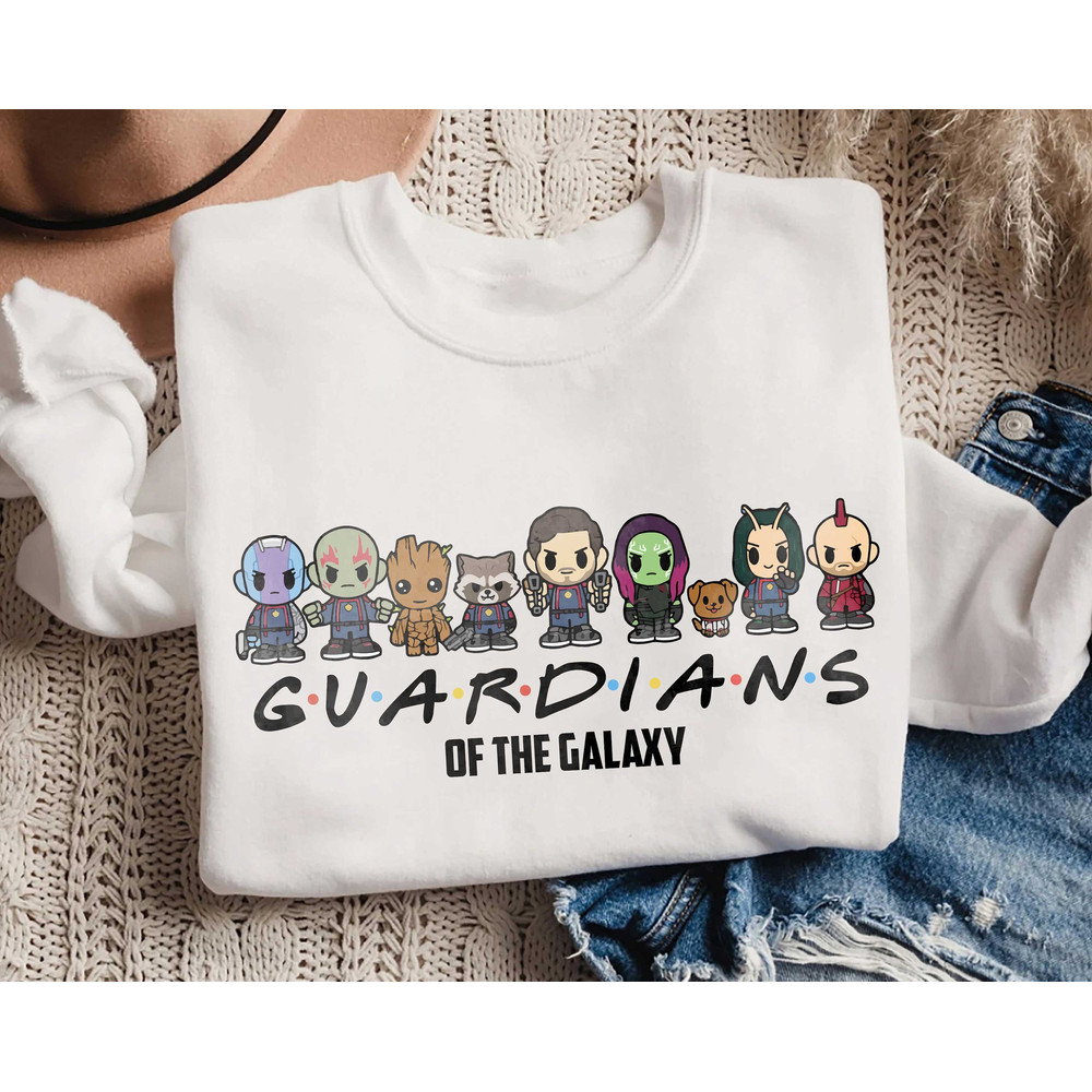 Guardians of The Galaxy Vol 3 2023 All Characters Tee Sweatshirt Hoodie Peter Quill Star Lord Nebula Gamora Drax Mantis Groot Rocket Raccoon - 1.jpg