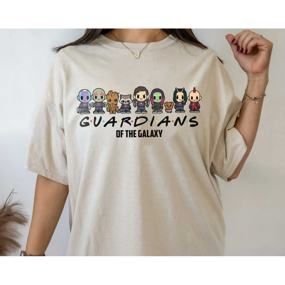 Guardians of The Galaxy Vol 3 2023 All Characters Tee Sweatshirt Hoodie Peter Quill Star Lord Nebula Gamora Drax Mantis Groot Rocket Raccoon - 2.jpg