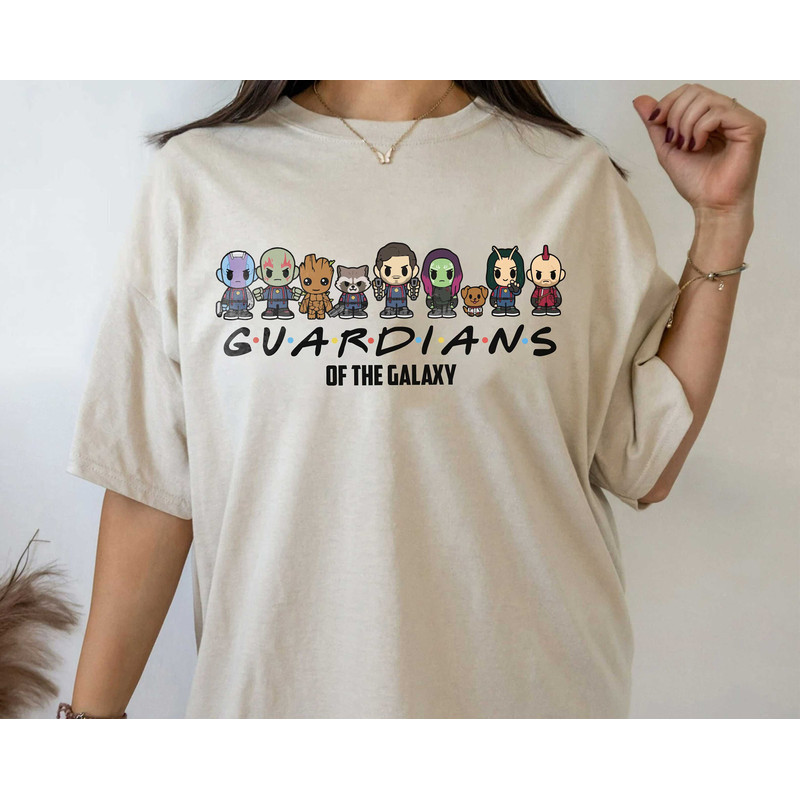 Guardians of The Galaxy Vol 3 2023 All Characters Tee Sweatshirt Hoodie Peter Quill Star Lord Nebula Gamora Drax Mantis Groot Rocket Raccoon - 2.jpg