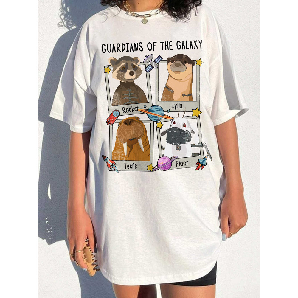 Guardians of The Galaxy Vol 3 2023 Batch 89 89P13 Rocket Raccoon Teefs Floor Lylla It Really is Good to Have Friends Marvel Avengers MCU - 2.jpg