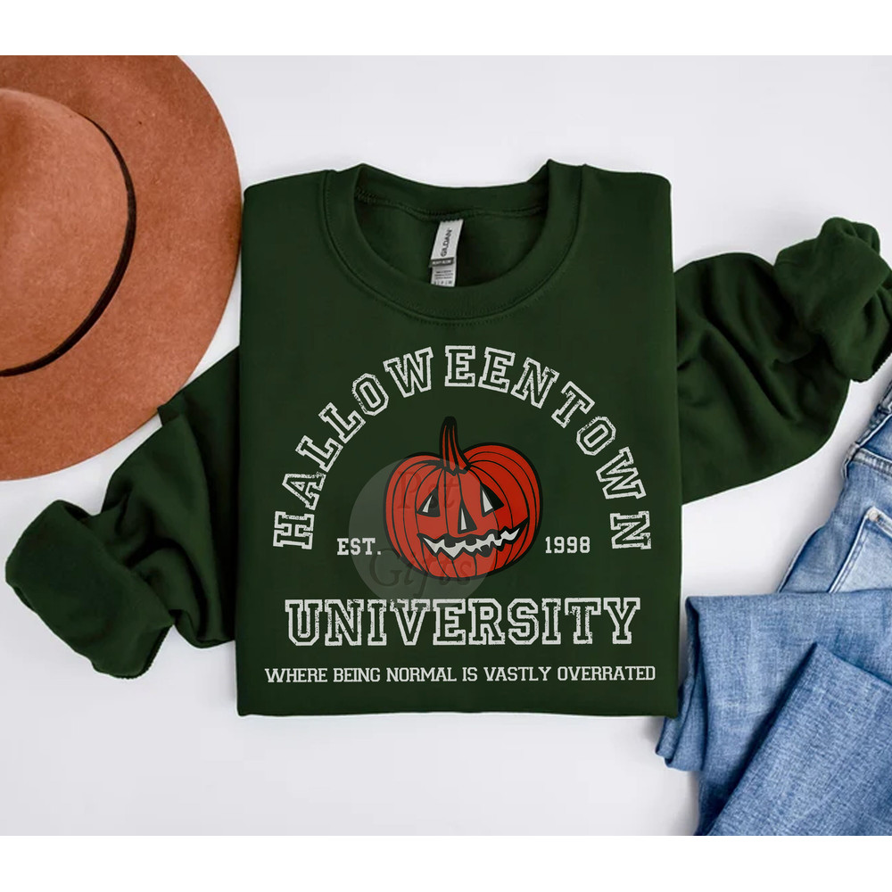 Halloweentown University, Retro Halloweentown Sweatshirt, Vintage Halloween Sweatshirt, Halloween Town Est 1998 Sweatshirt - 2.jpg