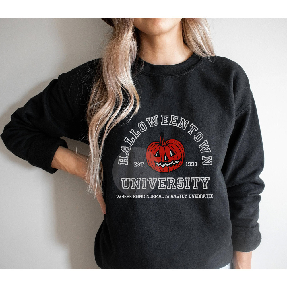 Halloweentown University, Retro Halloweentown Sweatshirt, Vintage Halloween Sweatshirt, Halloween Town Est 1998 Sweatshirt - 3.jpg