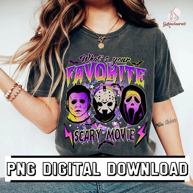 Horror Scary Characters PNG What's Your Favourite Scary Movies PNG Scary Movie Michael Myers Halloween Horror Movie Digital Print - 1.jpg