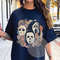 Retro Comfort Colors® Halloween Shirt, Halloween Horror Characters Floral Shirt, Floral Horror Shirt, Halloween Shirt - 5.jpg