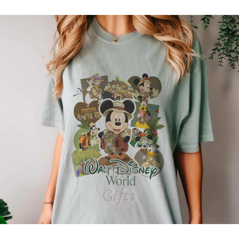 Retro Disney Animal Kingdom Mickey and Friends Comfort Colors, Disney Wild Shirt, Vintage Safari Mode Shirt, Hakuna Matata, Mickey Safari - 4.jpg