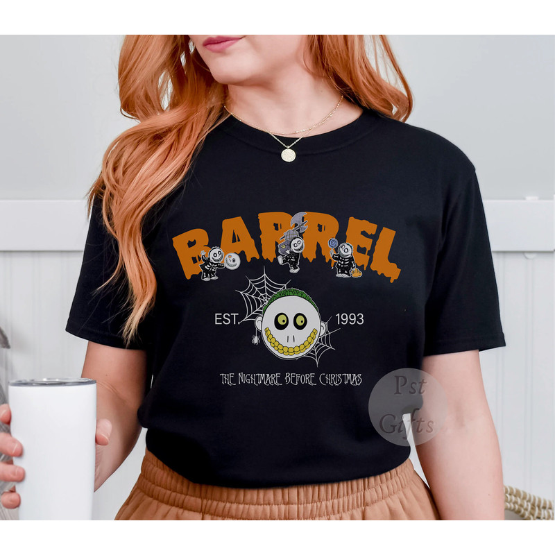 Retro Horror Movies Characters Shirt, The Nightmare Before Christmas Shirt, Disney Halloween Party Shirts, Family Holiday Spooky Shirt - 3.jpg