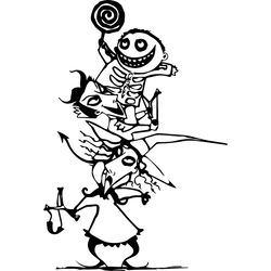 nightmare before christmas svg, halloween svg, skellington svg, jack svg, santa jack svg, love svg, sally svg, evil svg