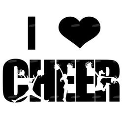 i love cheer svg png, cheer squad svg, cheerleading svg, cheer png, athlete svg, sports svg, cheer life svg, cheer mom