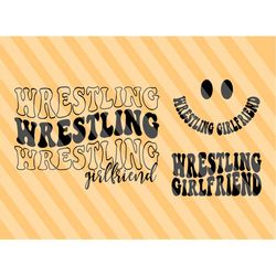 wrestling girlfriend svg png, wrestling t-shirt svg, wrestling svg, wrestling mom svg, sports svg, wavy stacked svg, sil